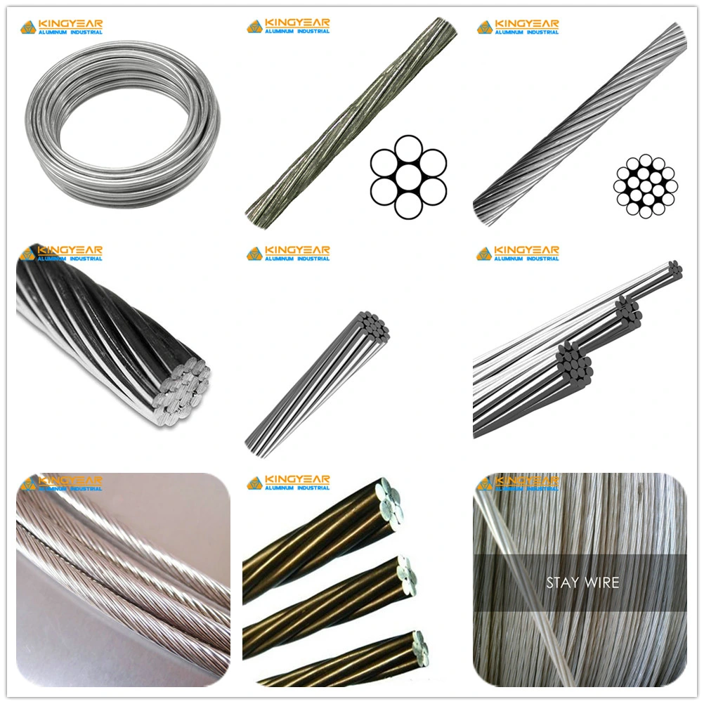 Zinc Coated Galvanized Steel Wire Strand Ehs Stay Wire/Earth Wire/Guy Wire (GSW)