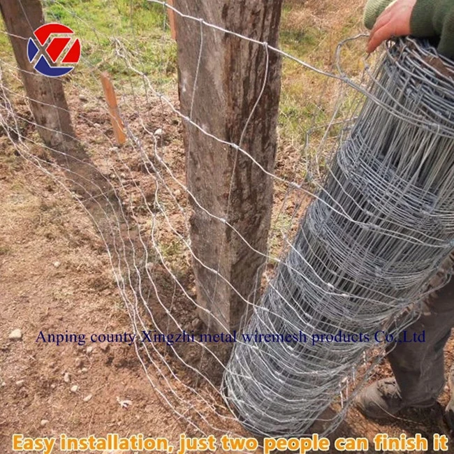 2.5mm Galvanized Wire Ring Lock Farm Field Fencing