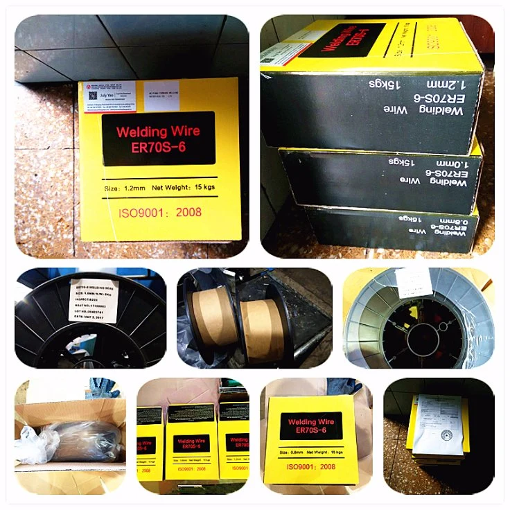 0.9mm 15kg/Spool Er70s-6 Solid Solder Welding Wire/ MIG Welding Wire