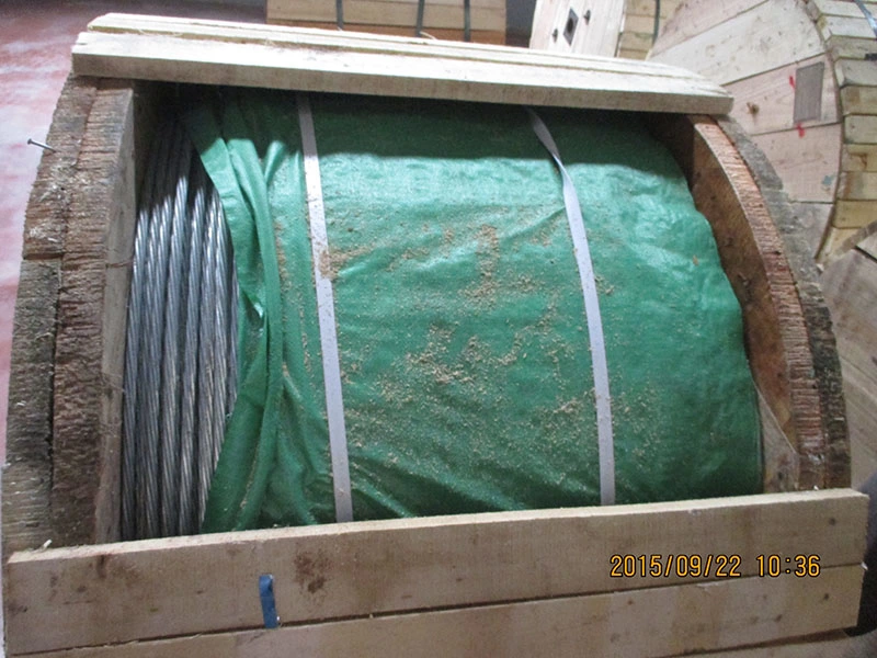 Stay Wire Guy Wire Galvanized Steel Wire Ehs / Gi Wire