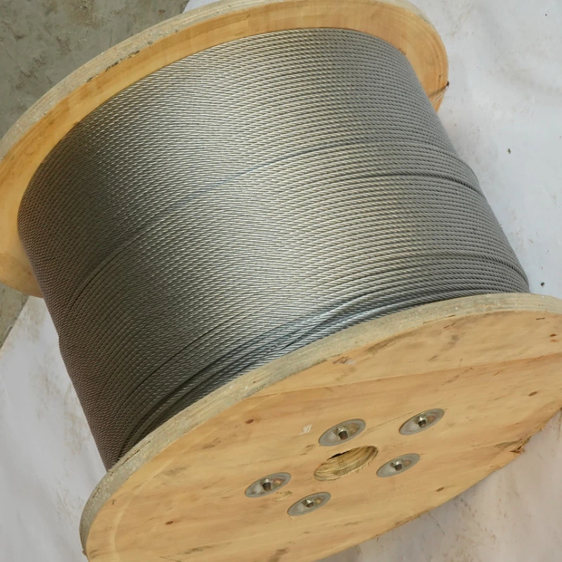 Galvanized Steel Wire Rope Wire Cable 7X7 Diameter 4.0mm