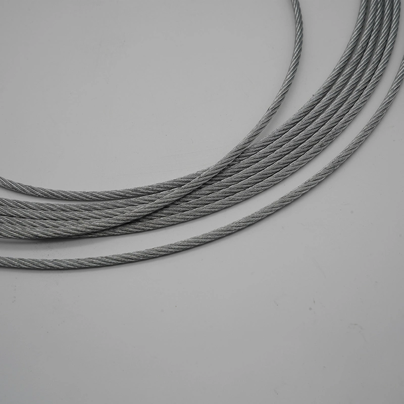 Galvanized Steel Wire Rope Wire Cable 7X7 Diameter 4.0mm