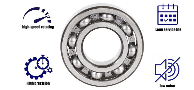 6221 Deep Groove Ball Bearing for Roller Conveyors - for Iron Ore and Steel Making Plants Wheel-Mounted Conveyors En-Masse Conveyors Submerged Chain Conveyors