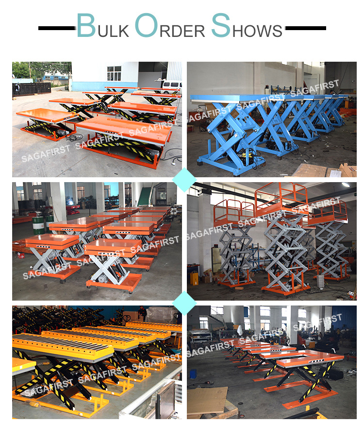 Hydraulic Lifting Roller Conveyor Lift Table