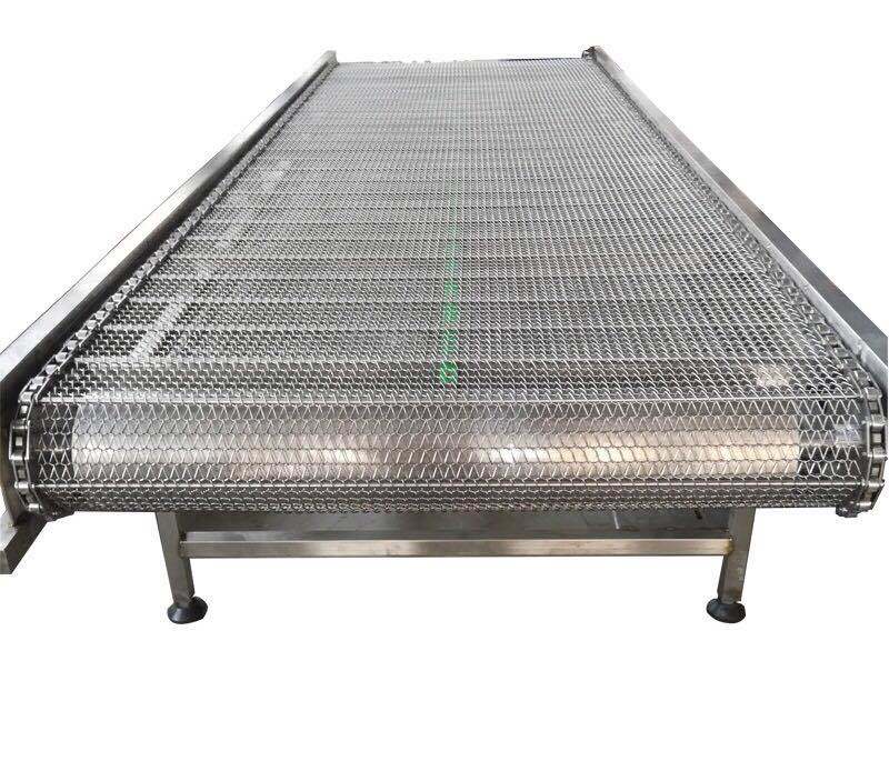 Food Grade Stainless Steel Wire Mesh Flat Conveyor Belt