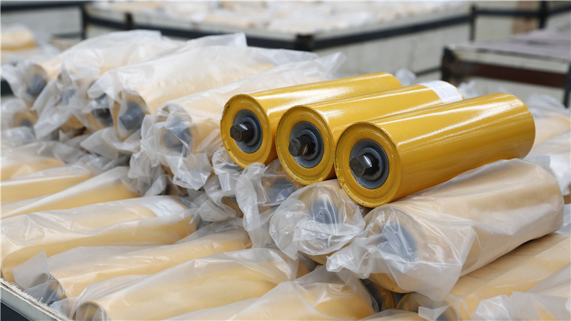 Custom Heavy Duty Steel Conveyor Belt Roller Idler Conveyor
