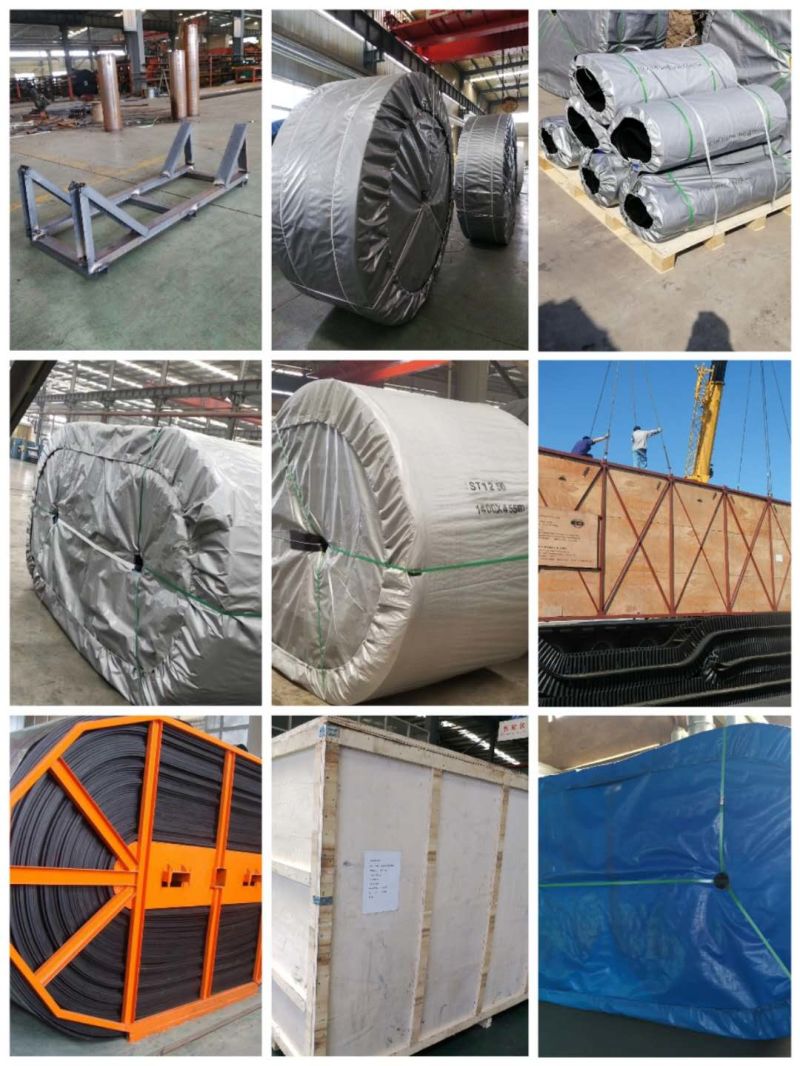 Ts Type Sidewall Rubber Conveyor Belt Chain