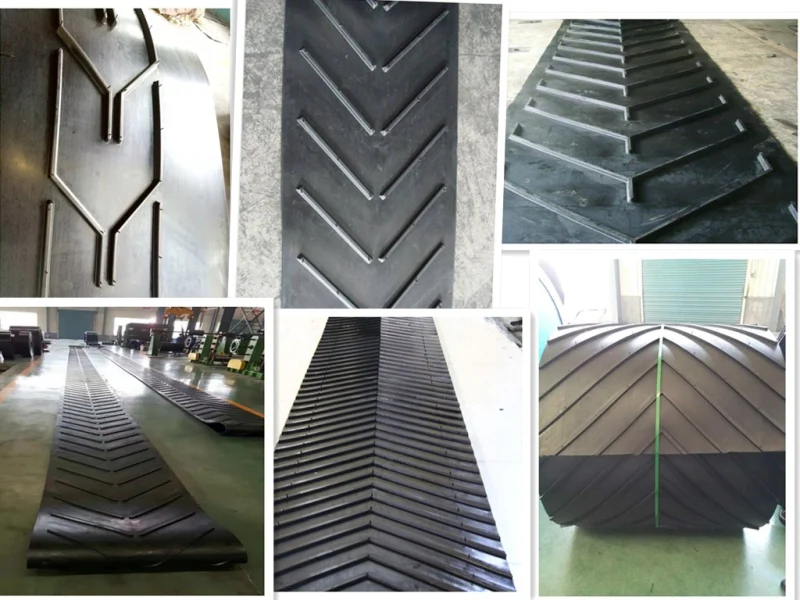 Closed-V Ribbed Conveyor Belt  Factory Conveyor Belt        