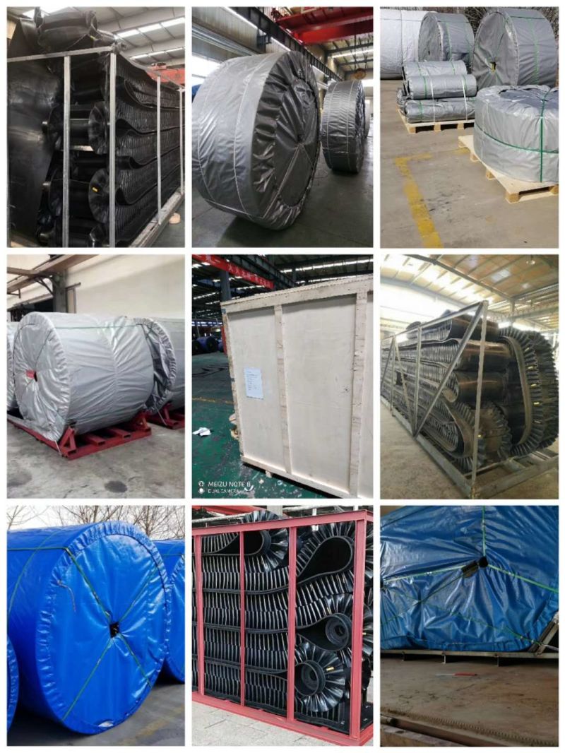 Ts Type Sidewall Rubber Conveyor Belt Chain