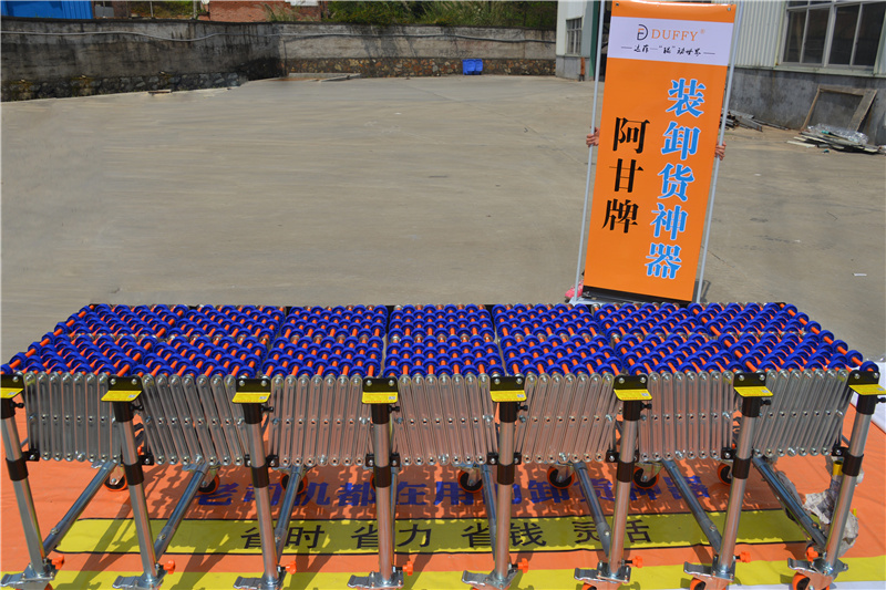Poly Ribbed Belt Roller Conveyor with Conveyor Roller Bracket