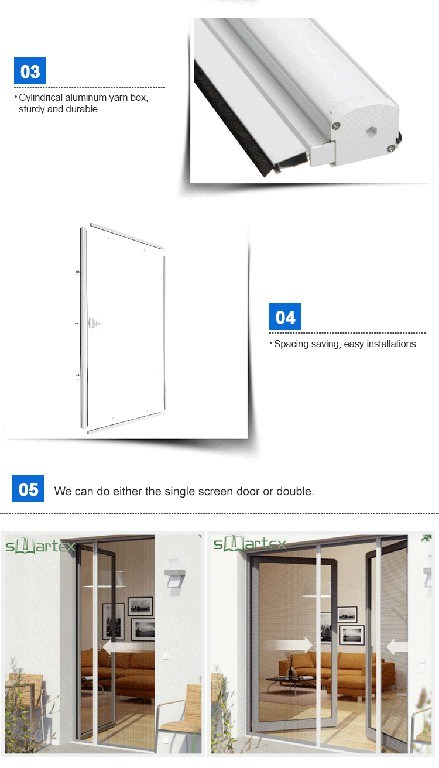 Sliding Doors Balconies Multi-Purpose Roll-up Screen Windows Retractable Screen