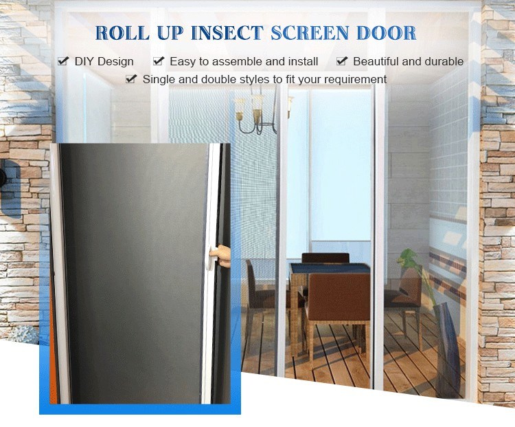 Sliding Doors Balconies Multi-Purpose Roll-up Screen Windows Retractable Screen