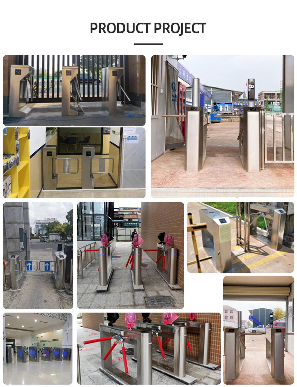 Semi-Automatic Three Rollers Tripod Turnstile with Access Controller/Opening Gate/Opening Door