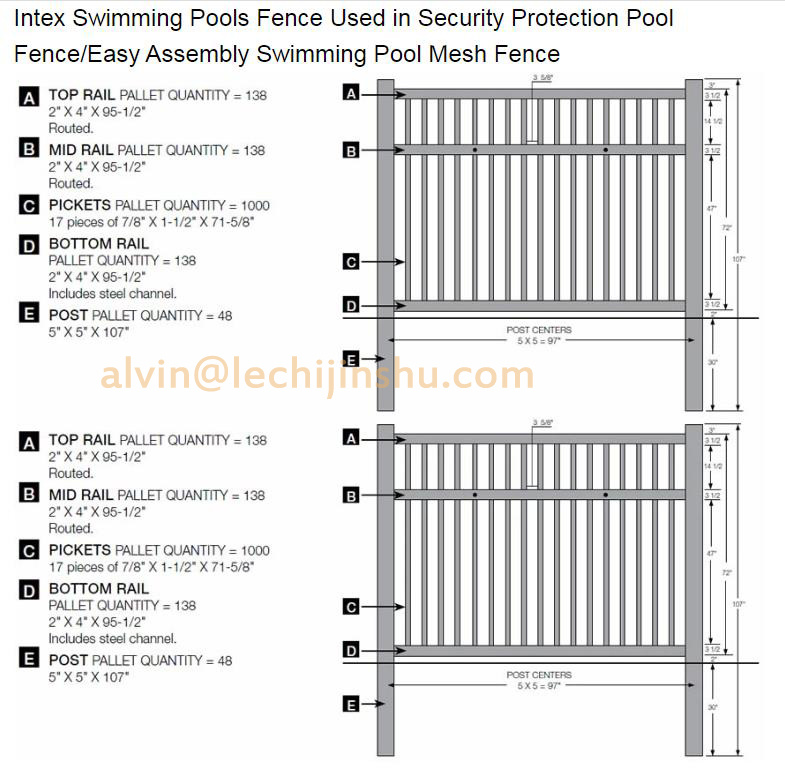 Aluminum Garden Fence Slats Trellis Gates Wholesale Composite Fence