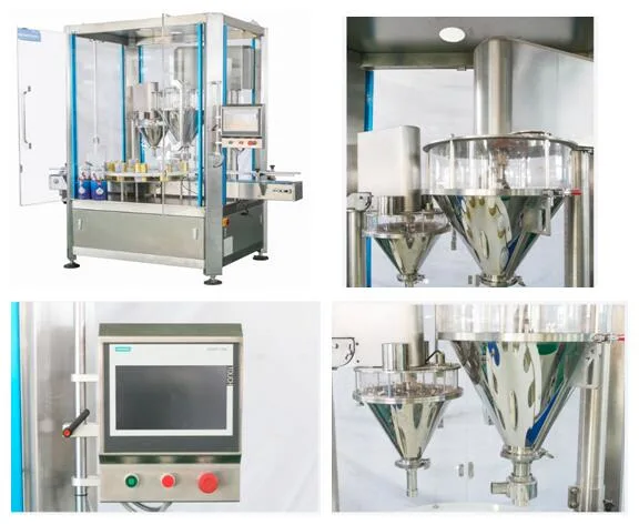 China Packing Machine Factory Directly Sale Canning Protein Powder Filling Machine