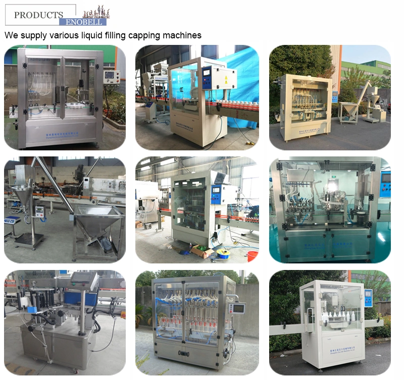 Oblique Neck Bottle Filling Line Machine for Sulfuric Acid Hydrochloric Acid Disinfectant