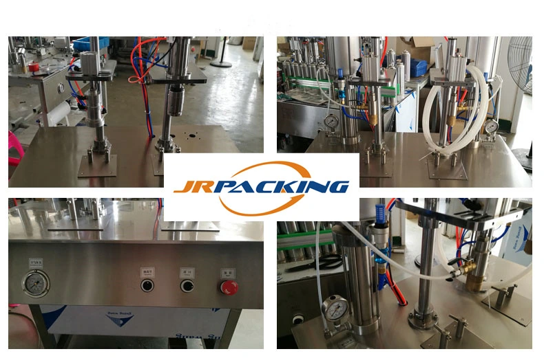 Butane Gas/LPG Cartridge Aerosol Filling Machine with Best-Selling