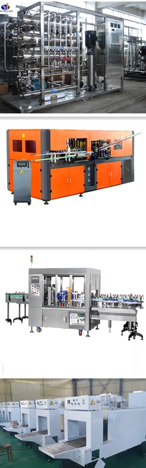 Hy-Filling Machine Fully Automatic Mineral Water Bottling Plant / Water Production Line Pet Bottle Filling Machine