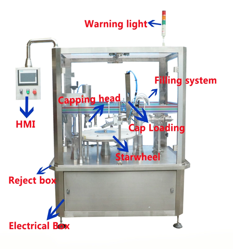 Small Bottle Automatic Liquid Filling Machine, Bottle Filling Machine/Filler