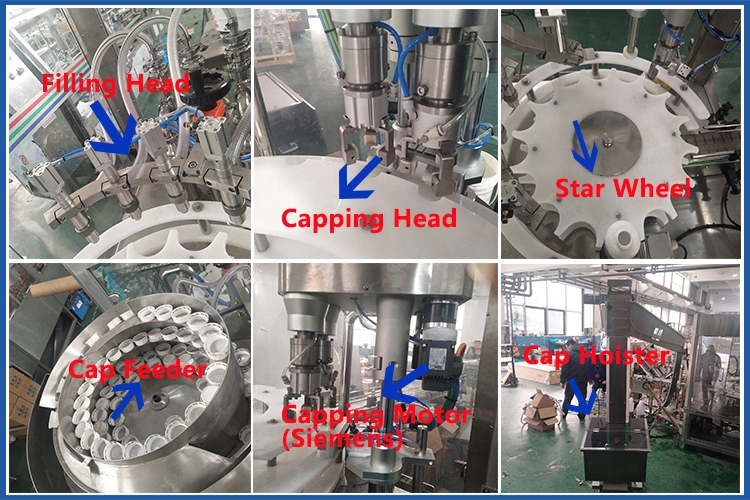 Small Bottle Automatic Liquid Filling Machine, Bottle Filling Machine/Filler