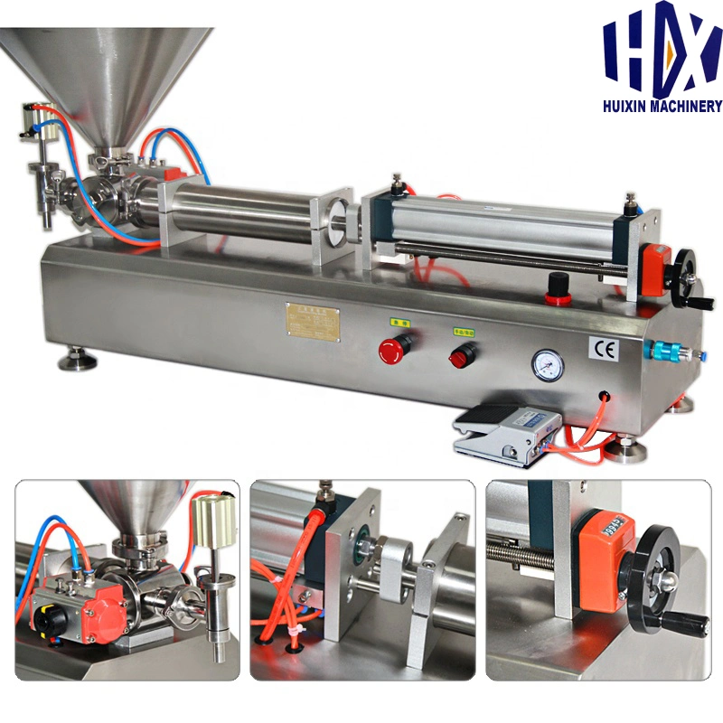 Semi Automatic Single Head Liquid Filling Small Scale Bottle Liquid Filling Machine