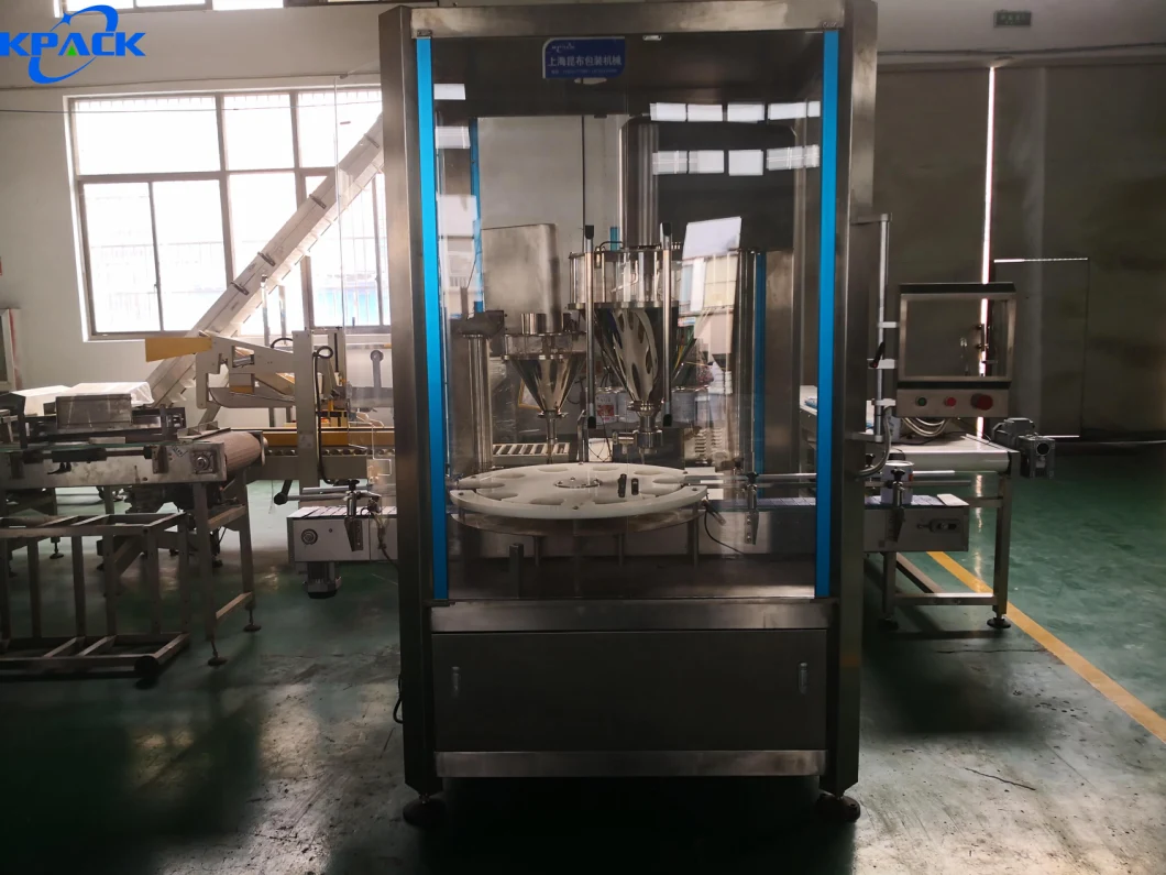 China Food Packaging Machine Factory Wholesale Canning Baby Milk Powder Filling Packaging Machine