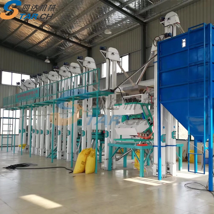 Modern Rice Processing Mill Price/60tpd Rice Mill Plant Price