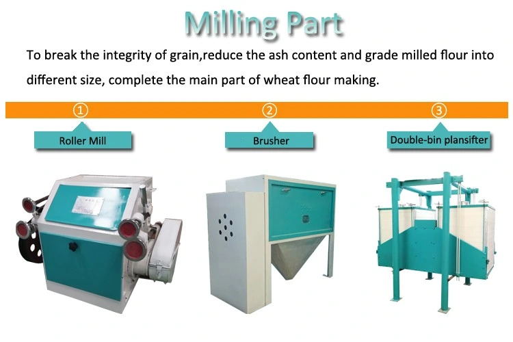 Flour Mill Agricultural Machinery Milling Machine Grinding Machine Flour Mill Machine Roller Mill Grinding Mill