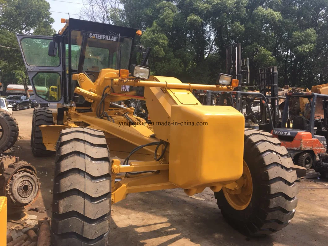 Good Quality Used Cat Motor Grader 140h, Cat 140h Blade Grader, Ripper Grader