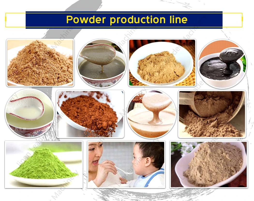 Extruded Rice Powder Nutrtional Baby Food Processing Line/New Condition Nutritional Powder Making Machine