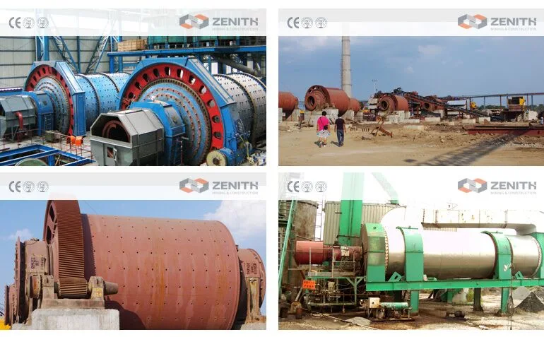 Zenith High Quality Ball Mill Classifier Capacity 1-50tph