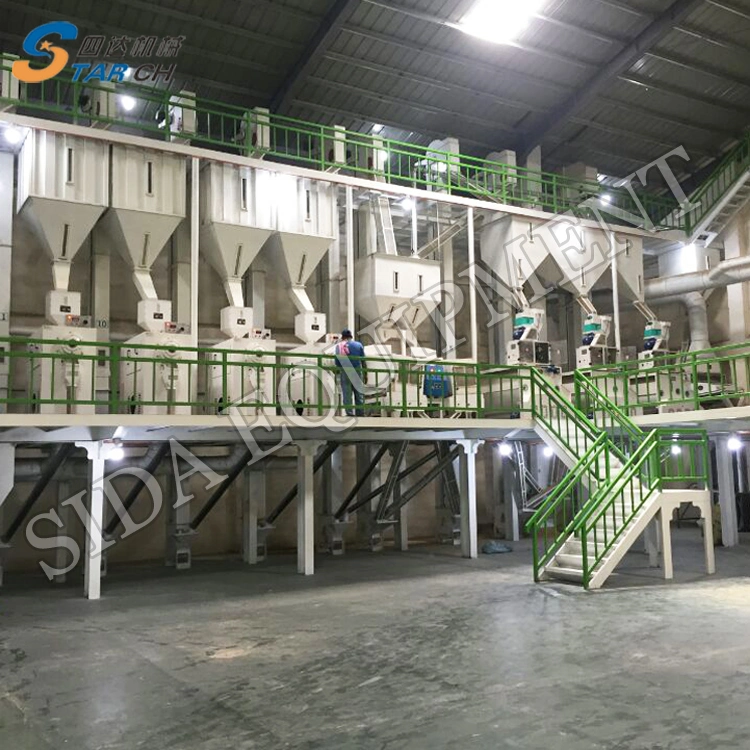 Modern Rice Processing Mill Price/60tpd Rice Mill Plant Price