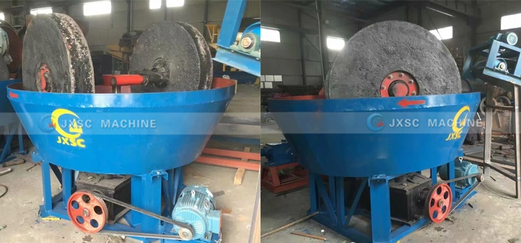 High-Efficiency 1200 Wet Pan Mill Vertical Roller Mill Machine