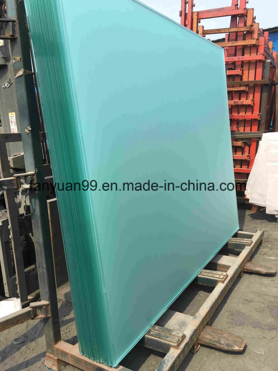 Acid Etched Tempered Glass Flat China Supplier