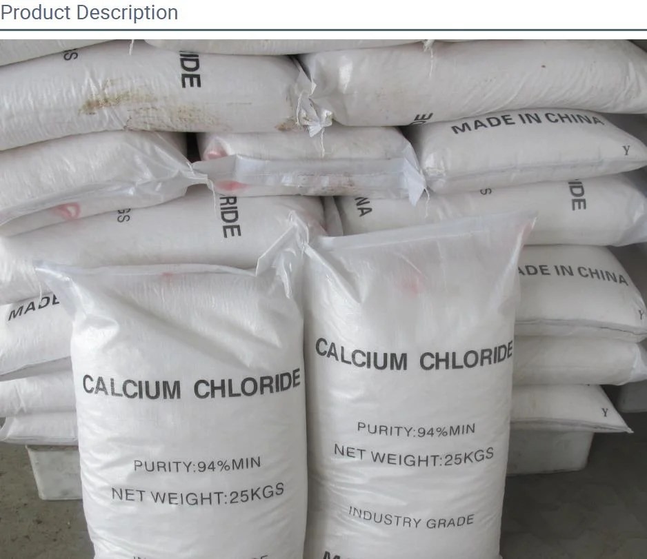 94% Calcium Chloride Anhydrous 74% Calcium Chloride Dihydrate