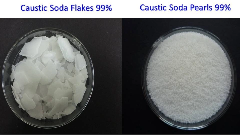 Caustic Soda Flakes Pearls 99%, Sodium Hydroxide, Naoh