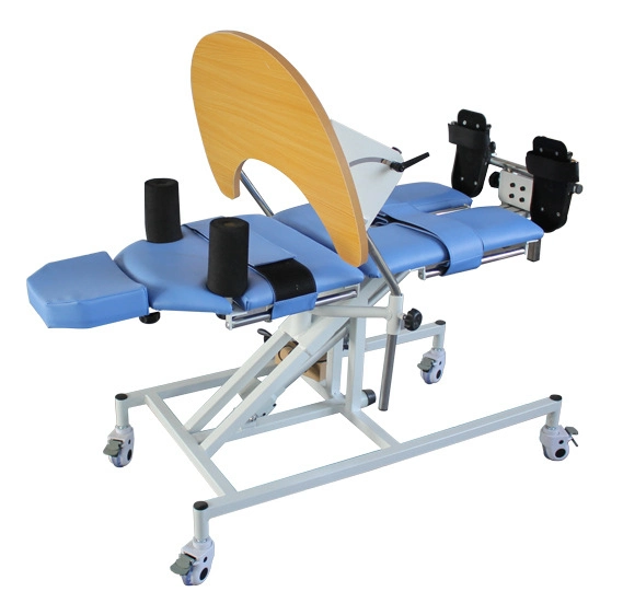 Physical Therapy Electric Childrens Standing Lying Training Tilting Frame Bed