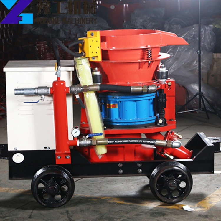 Small Concrete Pump Spraying Concrete Shotcrete Machine