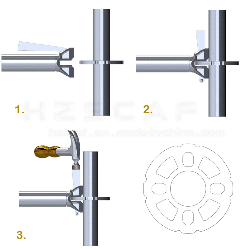 Lattice Girder 0.5m with Spigot HDG Galvanizing Ringlock Scaffolding