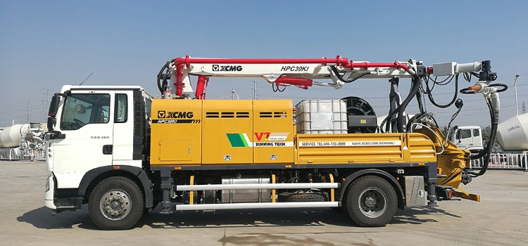 XCMG Hpc30ki Truck Mounted Concrete Spraying Machine Shotcrete Machine Price