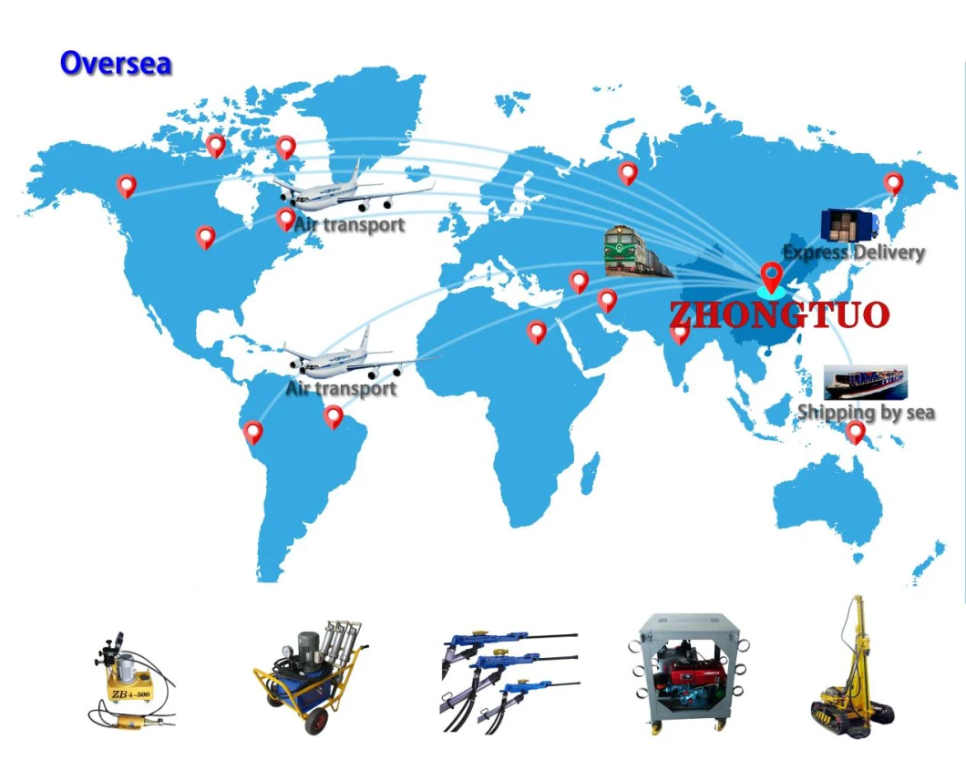 Dry Mixer Concrete Spraying Shotcrete Machine for Tunnel