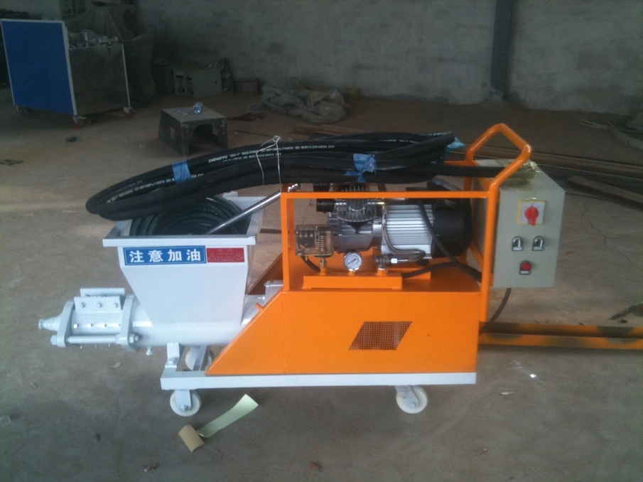 Wall Cement Mortar Putty Spraying Plastering Machine