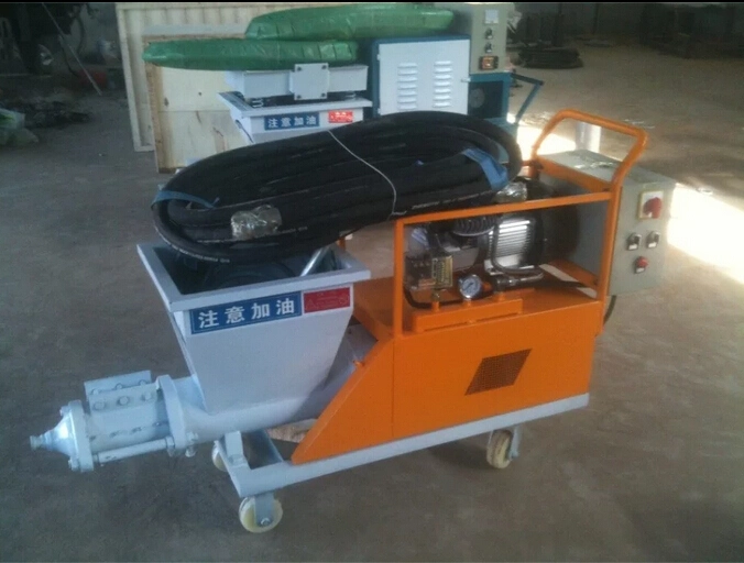 Wall Cement Mortar Putty Spraying Plastering Machine