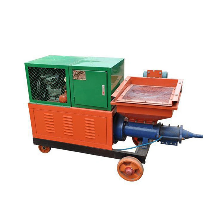 GLP-511 5m3/H Cement Mortar Spray Plastering Machine Mortar Spraying Machine