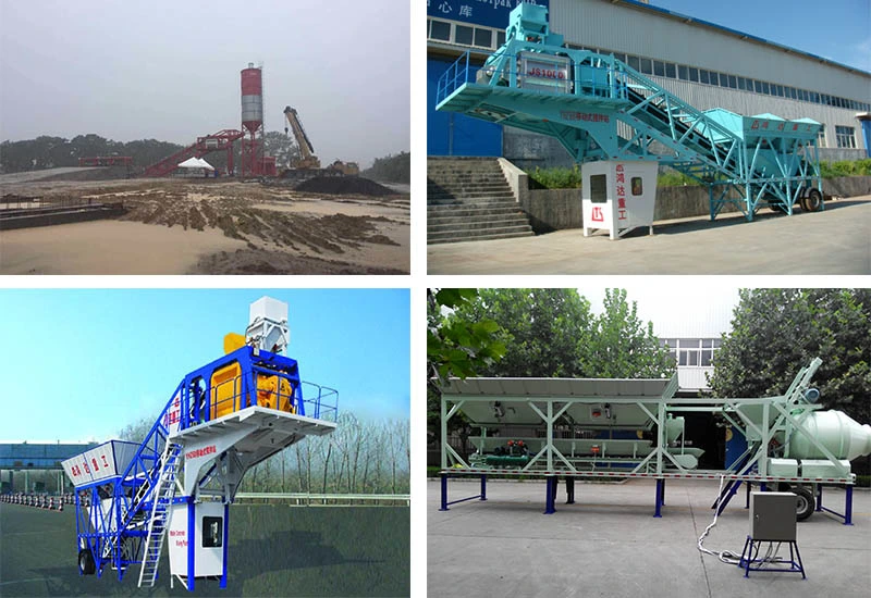 Factory Outlet Store Dry Concrete Mixing Plant Mobile Concrete Mixing Plant