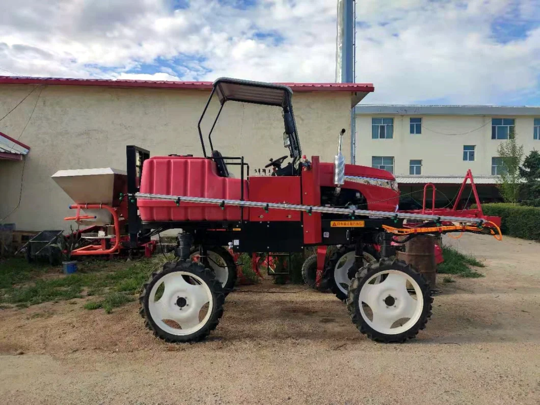 Big Capacity 700 Liters Self-Propelled Agricultural Spraying Equipment, Boom Spraying Machine