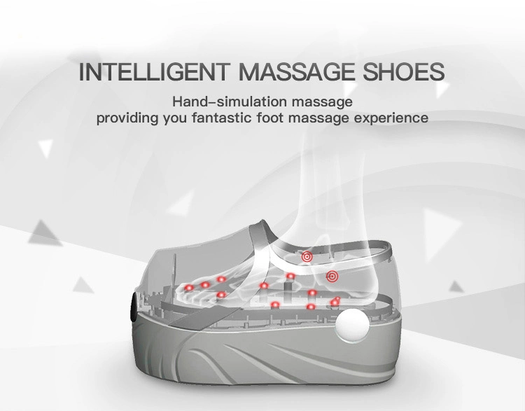 Portable Electric Vibrating Blood Circulation Foot Massage Machine Massager Shiatsu Foot Device