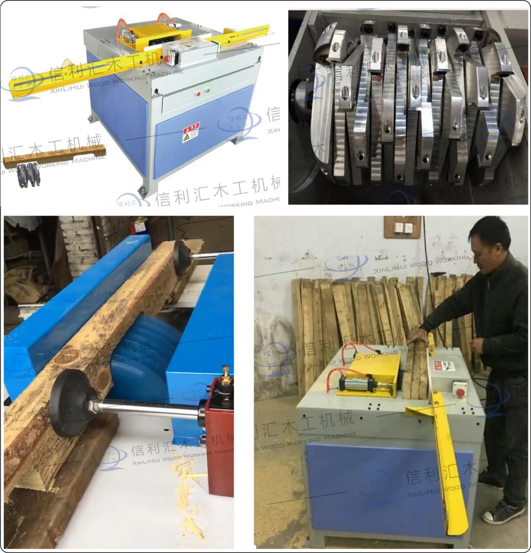 Automatic Pallet Corner Cutting Machine Wood Notching Machine for Sale Pallet Groove Notching Machine Wooden Pallets Keyway Planer/Wood Board Notching Machine