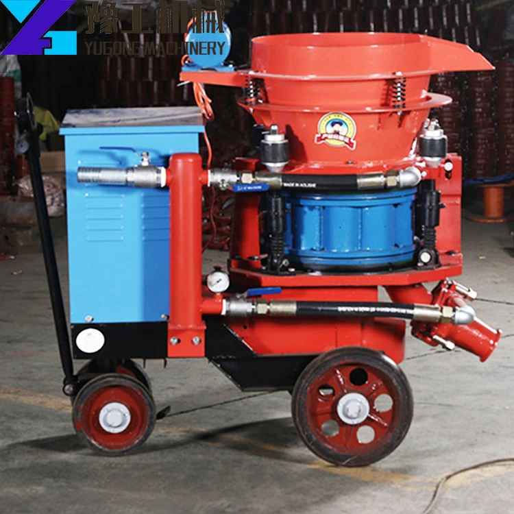 Small Concrete Pump Spraying Concrete Shotcrete Machine