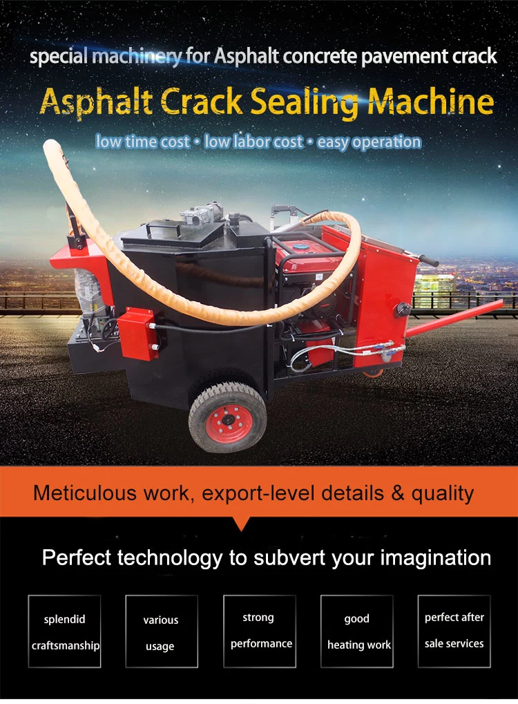 Road Surface Concrete Joint Sealing Machine Crack Asphalt Sealing Machine